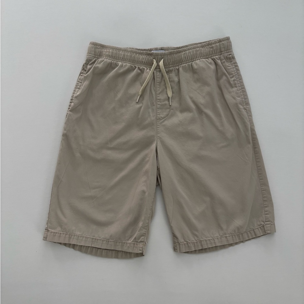 Old Navy Boys Tan Pull-On Shorts with Elastic Waistband